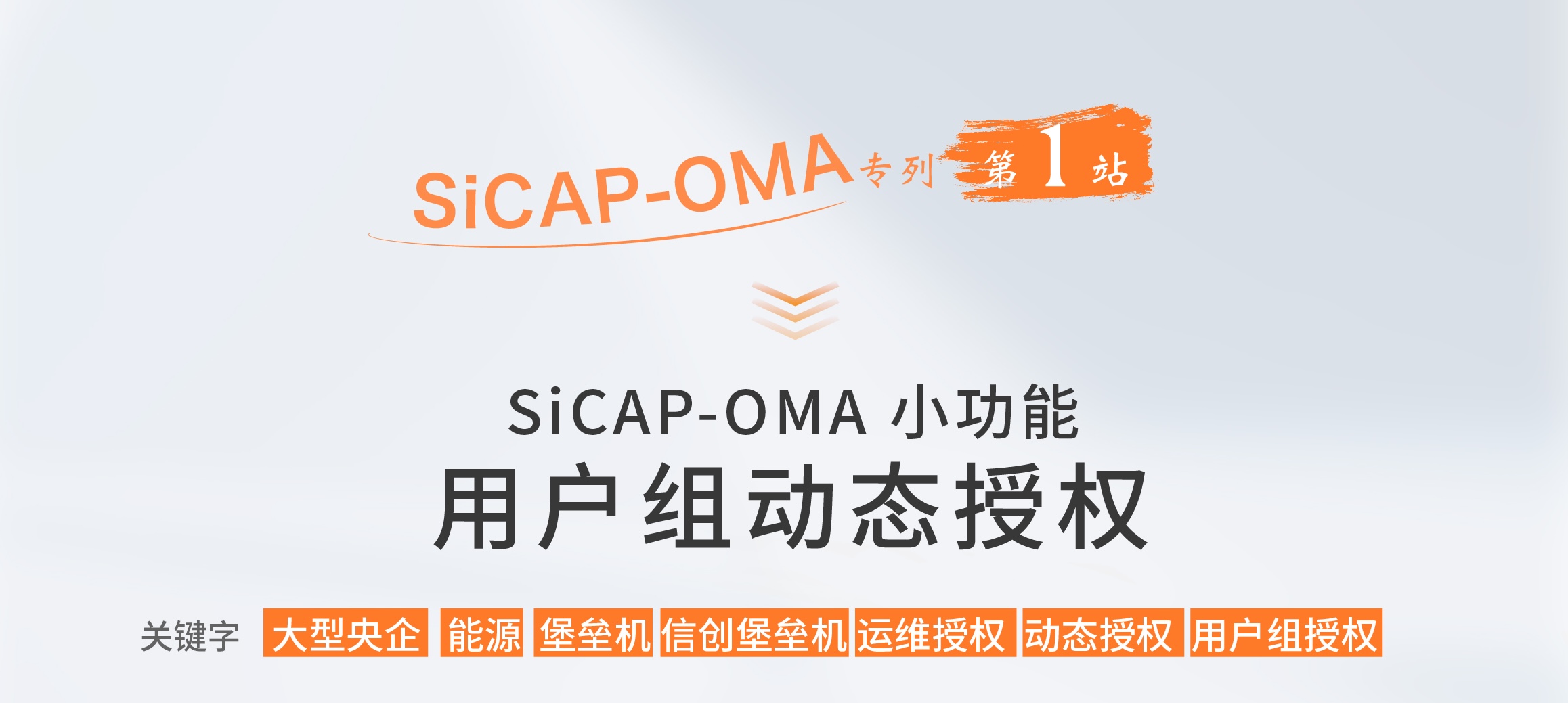 SiCAP-OMA小功能：用戶組動態授權